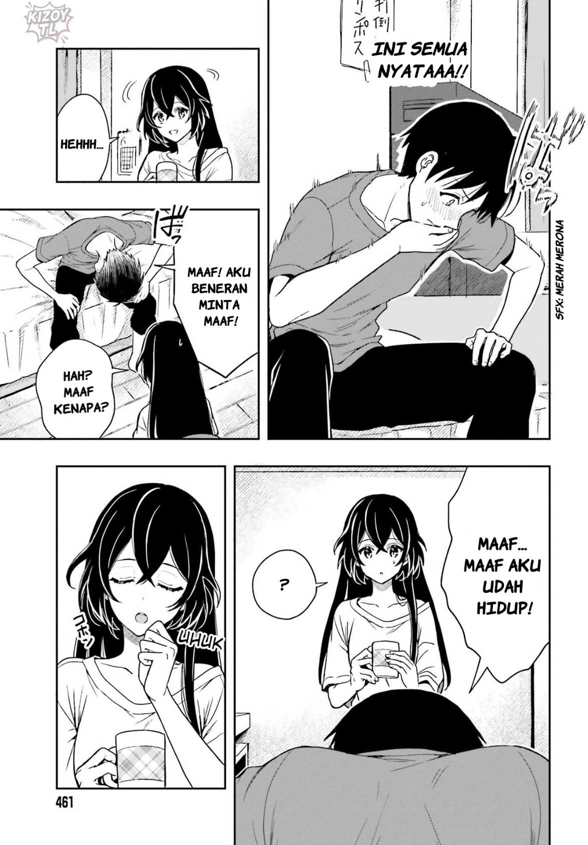 Takachiho Honoka-senpai ga SUKIde SUKIde Iroiro Gamandekinai. Chapter 05 Gambar 5