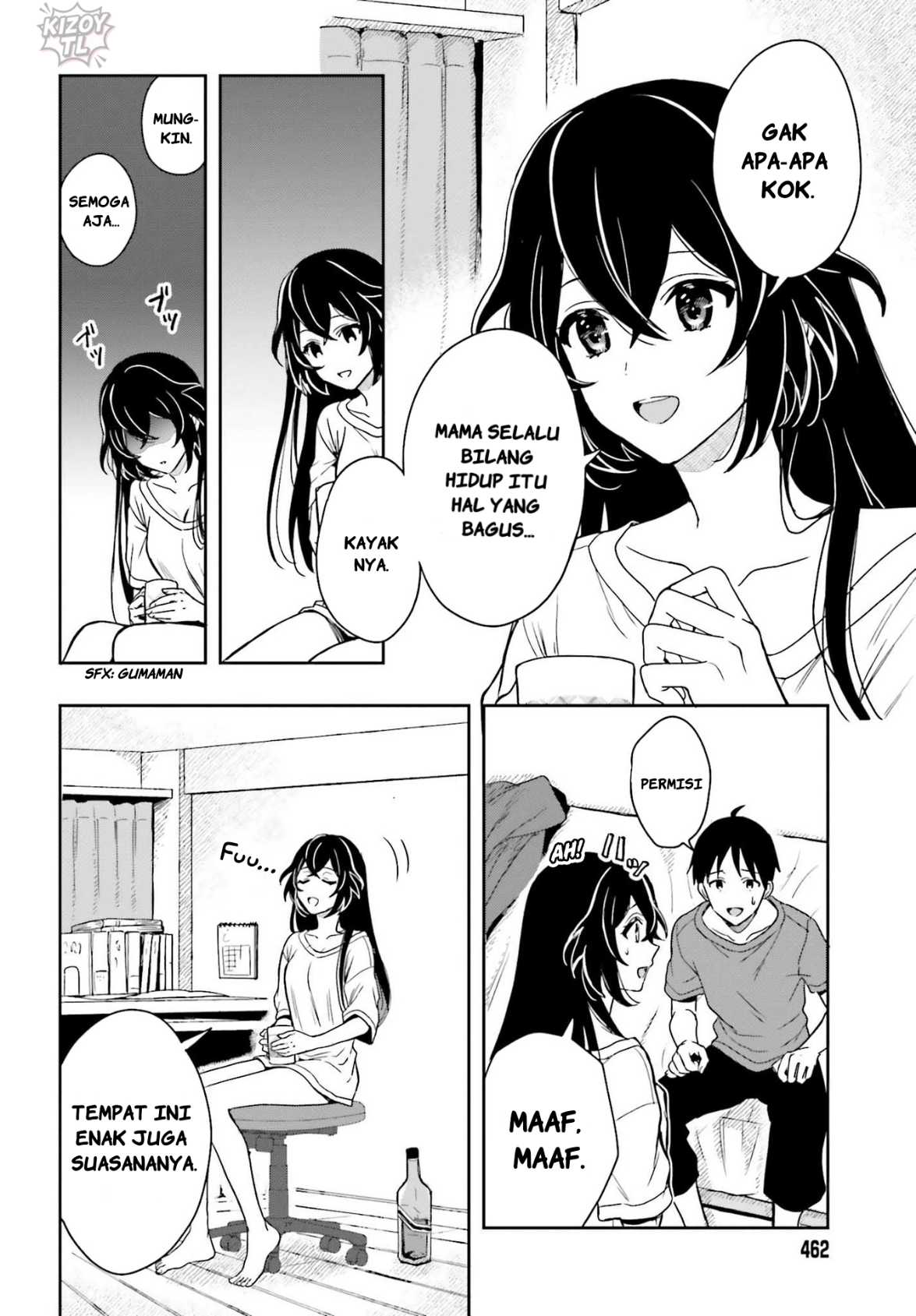 Takachiho Honoka-senpai ga SUKIde SUKIde Iroiro Gamandekinai. Chapter 05 Gambar 6