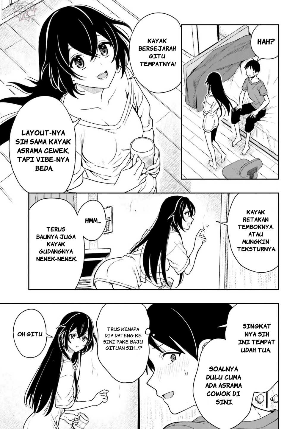 Takachiho Honoka-senpai ga SUKIde SUKIde Iroiro Gamandekinai. Chapter 05 Gambar 7