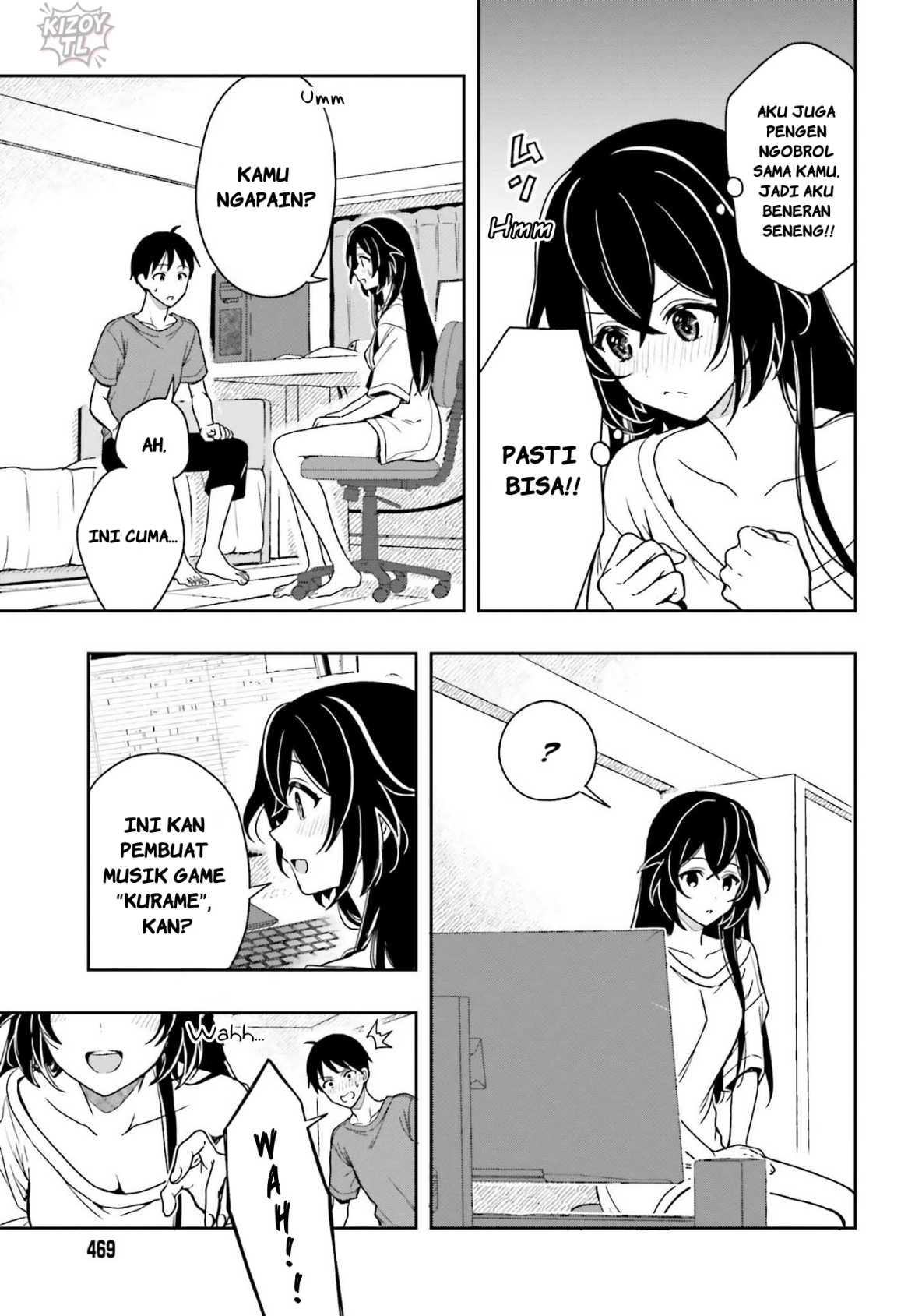Takachiho Honoka-senpai ga SUKIde SUKIde Iroiro Gamandekinai. Chapter 05 Gambar 13