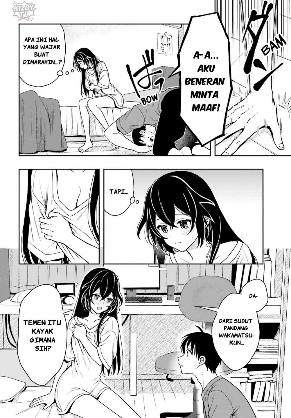 Takachiho Honoka-senpai ga SUKIde SUKIde Iroiro Gamandekinai. Chapter 05 Gambar 18