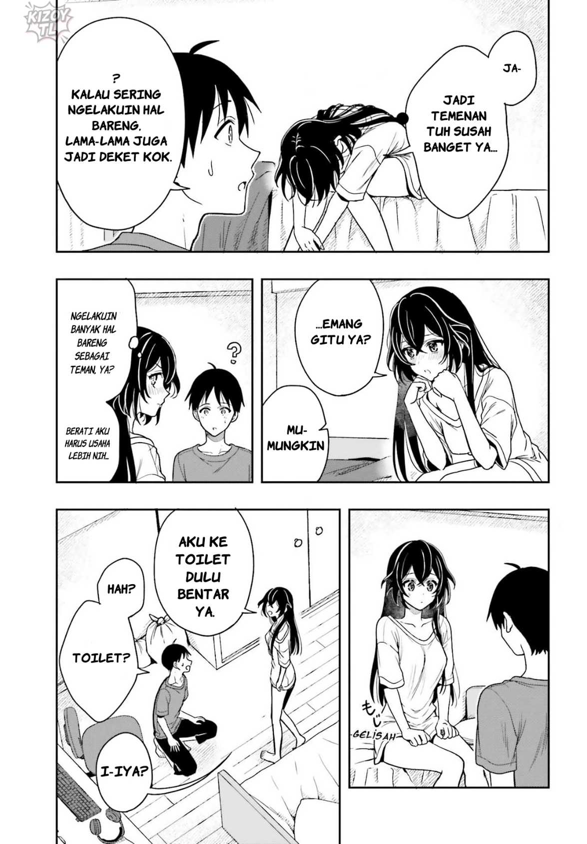 Takachiho Honoka-senpai ga SUKIde SUKIde Iroiro Gamandekinai. Chapter 05 Gambar 21