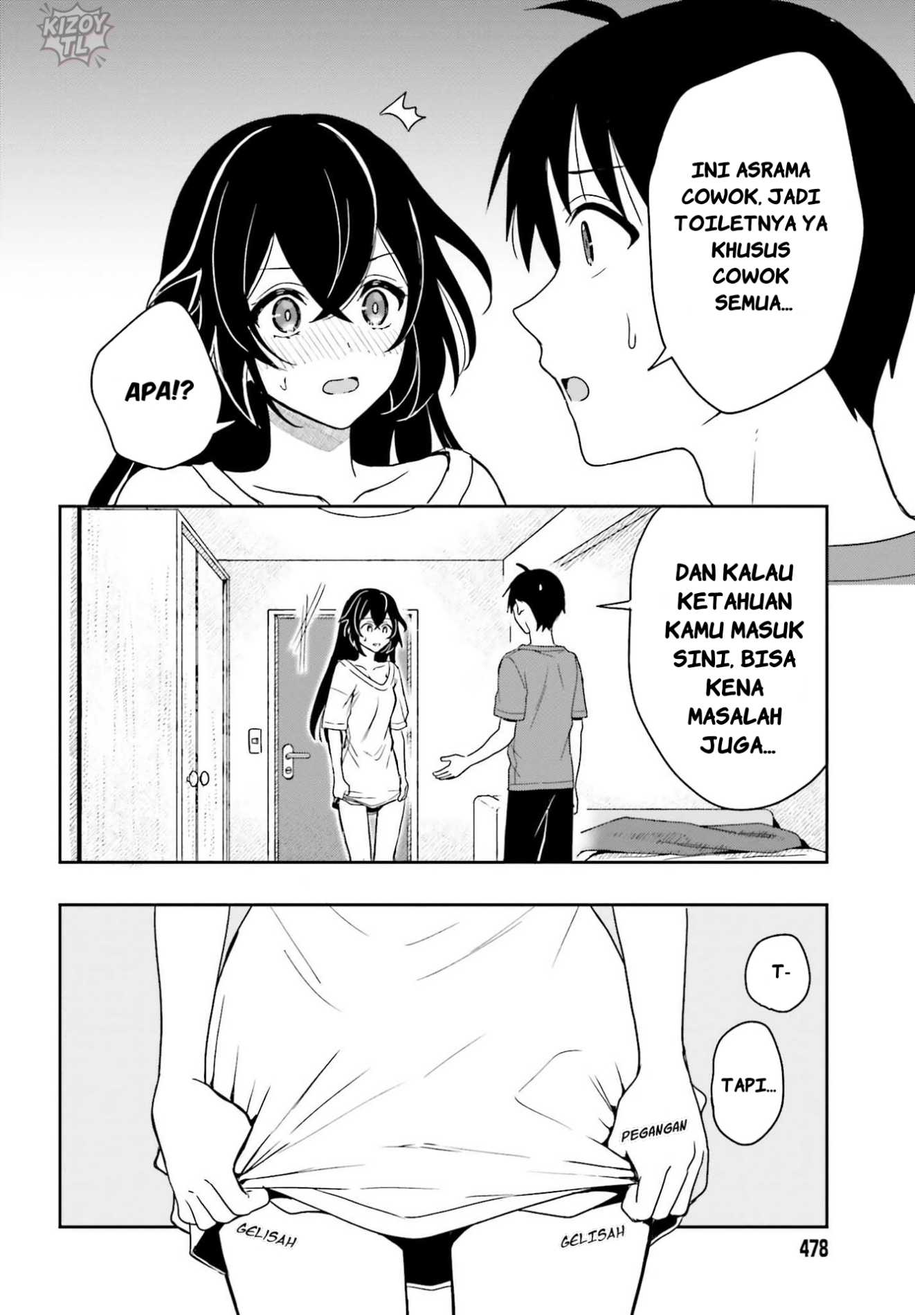 Takachiho Honoka-senpai ga SUKIde SUKIde Iroiro Gamandekinai. Chapter 05 Gambar 22