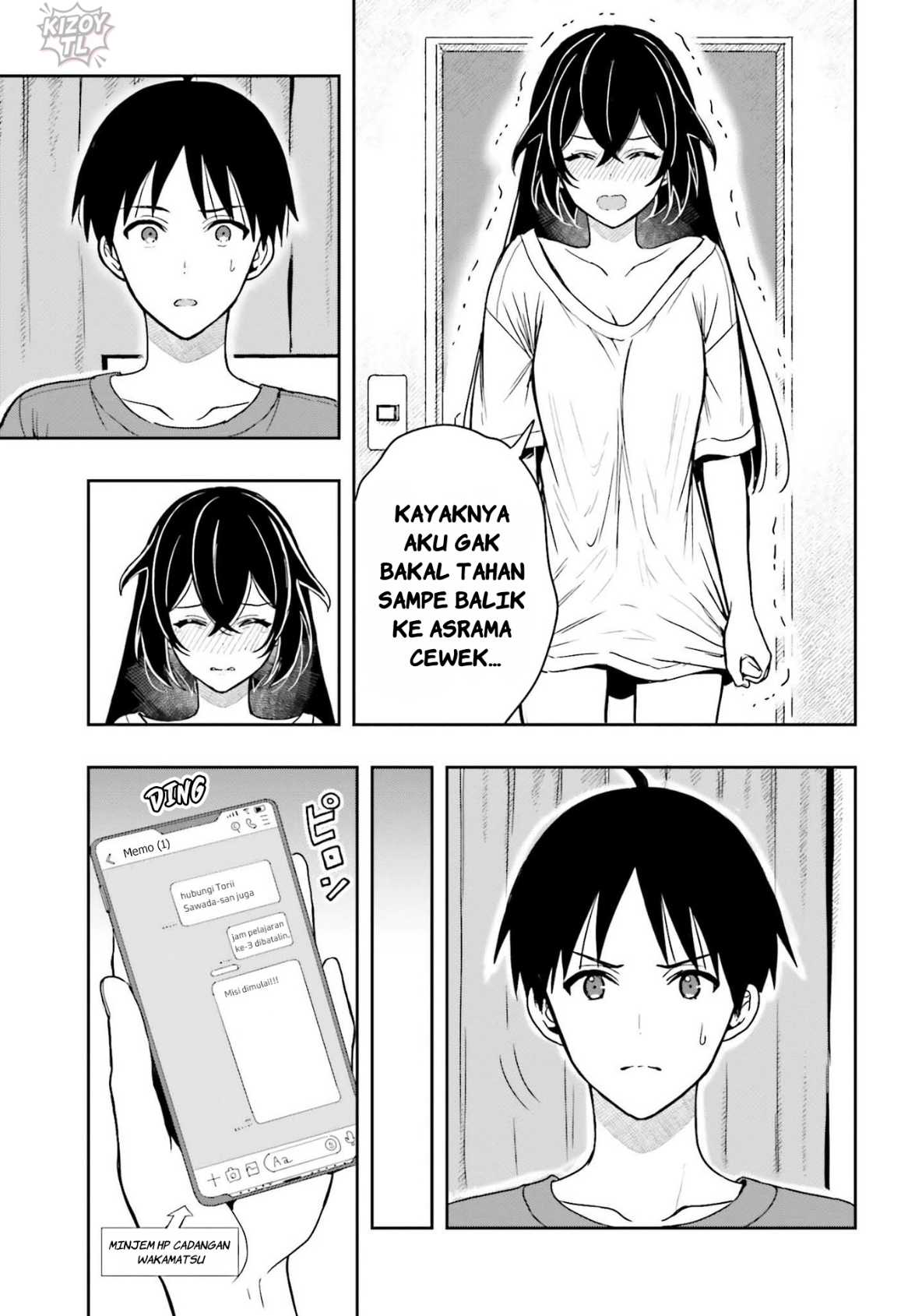 Takachiho Honoka-senpai ga SUKIde SUKIde Iroiro Gamandekinai. Chapter 05 Gambar 23