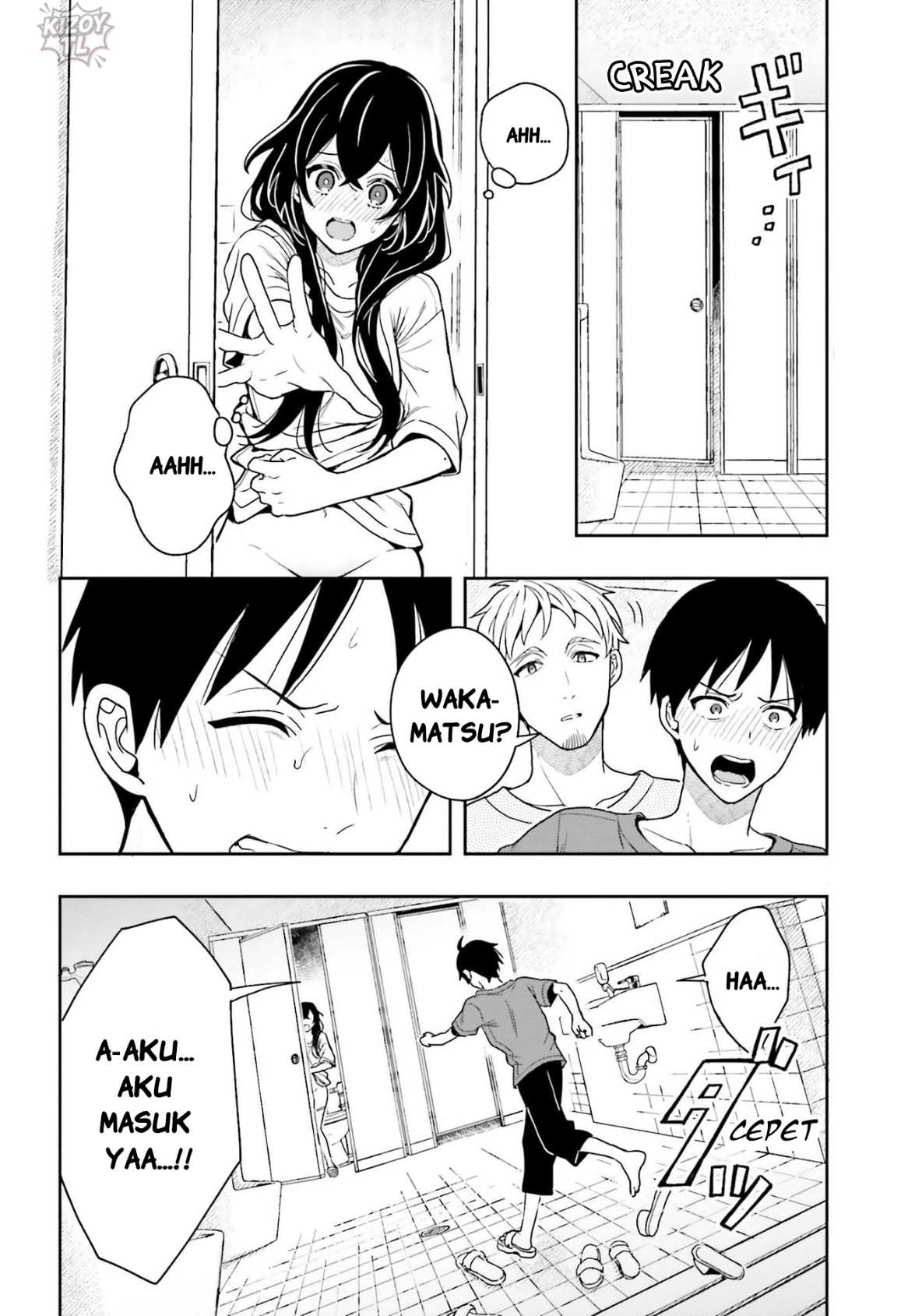 Takachiho Honoka-senpai ga SUKIde SUKIde Iroiro Gamandekinai. Chapter 05 Gambar 26