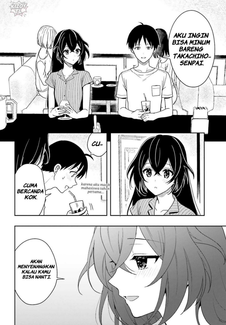 Takachiho Honoka-senpai ga SUKIde SUKIde Iroiro Gamandekinai. Chapter 06 Gambar 16