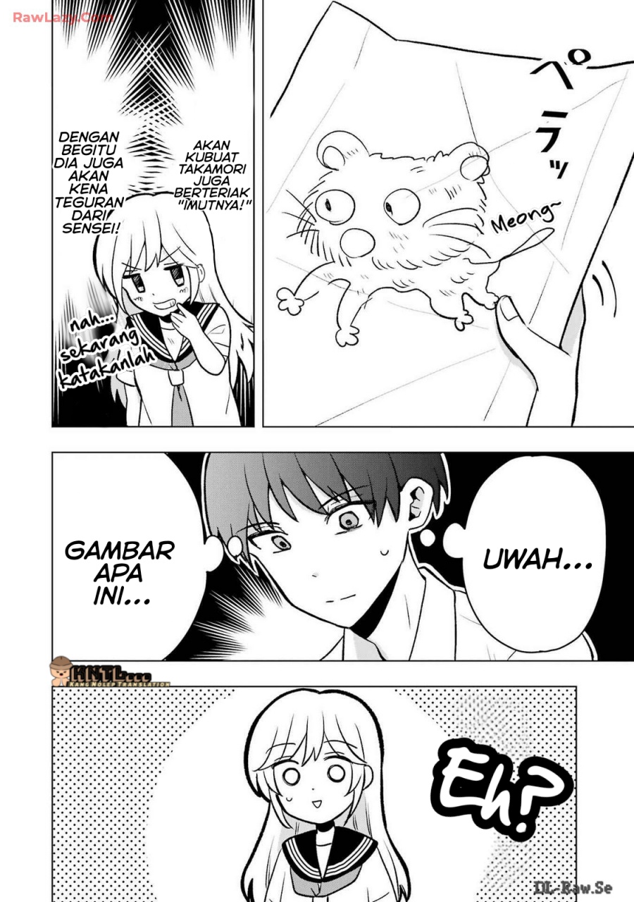 Takamori-kun wo Damarasetai!! Chapter 08.5 Gambar 30