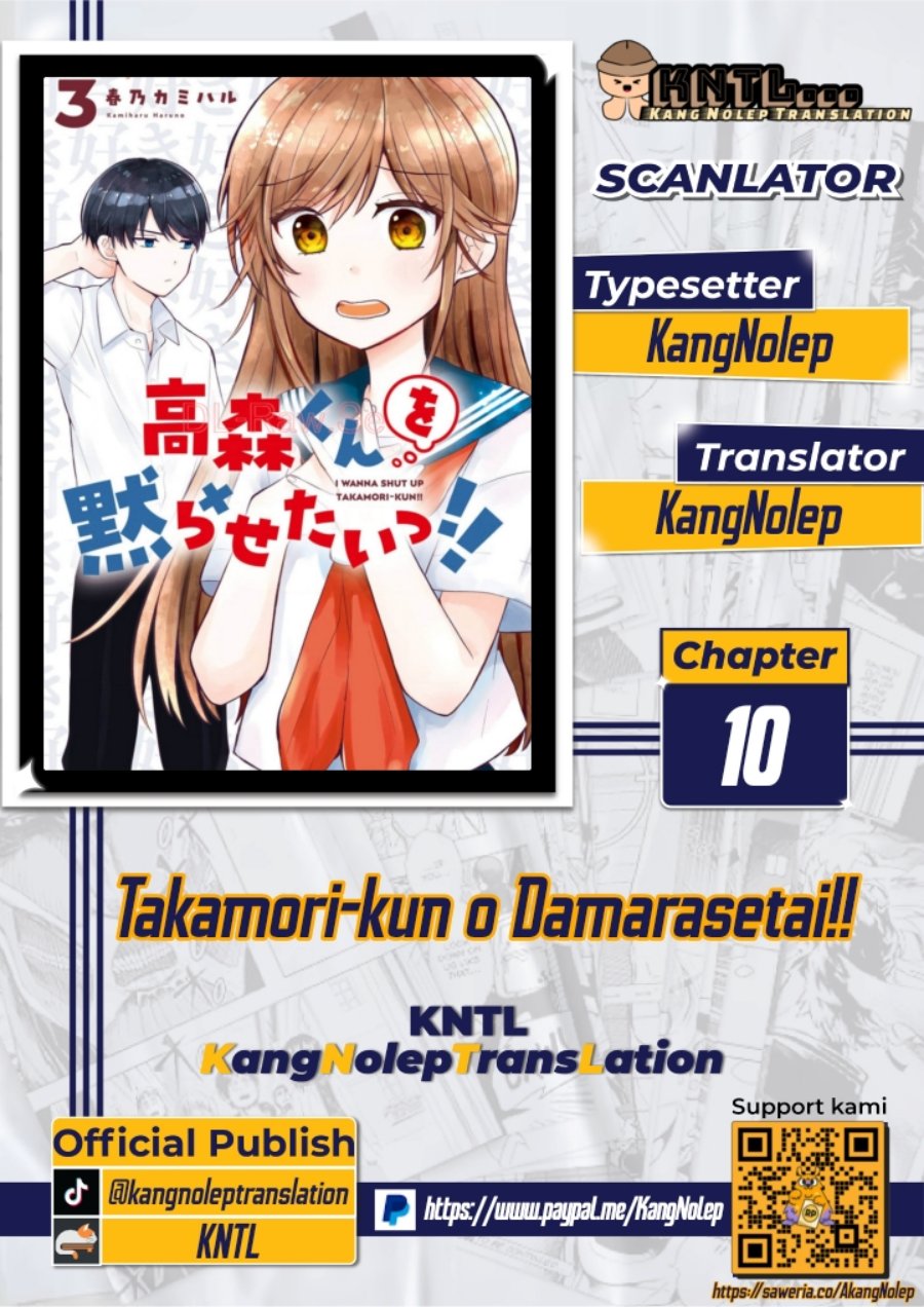 Takamori-kun wo Damarasetai!! Chapter 10 Gambar 1