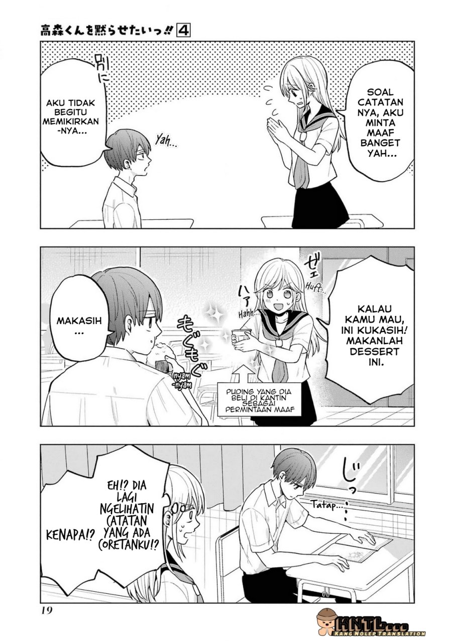 Takamori-kun wo Damarasetai!! Chapter 13 Gambar 18