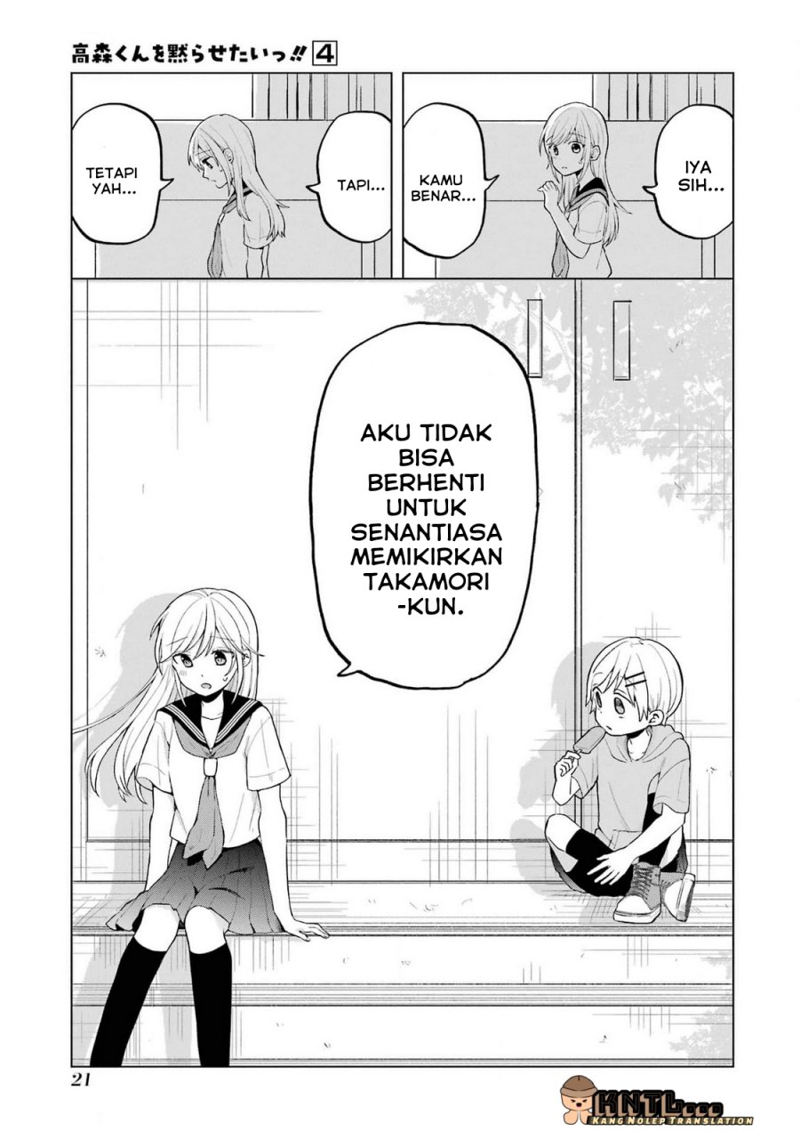 Takamori-kun wo Damarasetai!! Chapter 13 Gambar 20