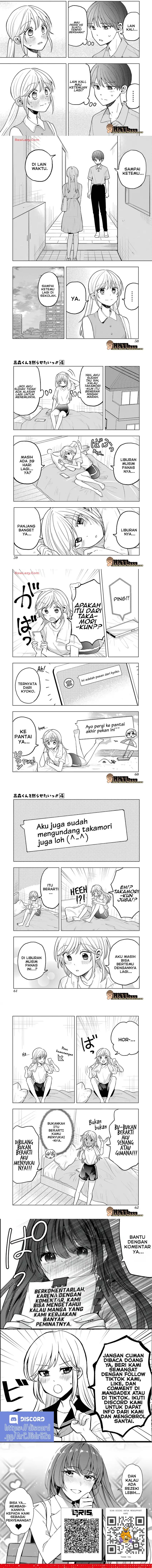 Takamori-kun wo Damarasetai!! Chapter 14 Gambar 4