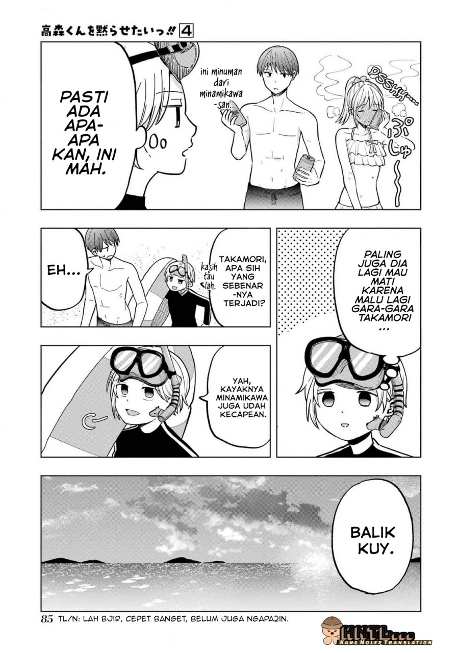 Takamori-kun wo Damarasetai!! Chapter 15 Gambar 21