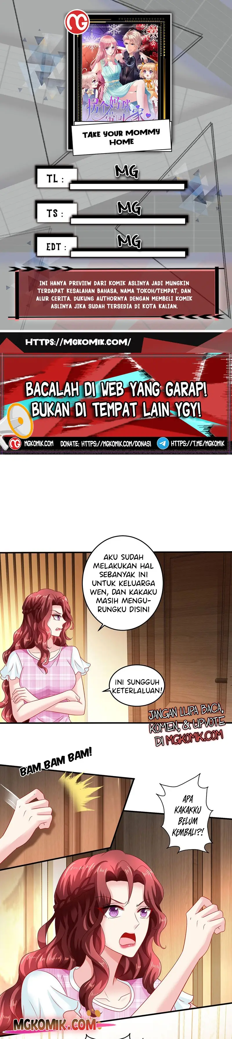 Take Your Mommy Home Chapter 400 Gambar 1
