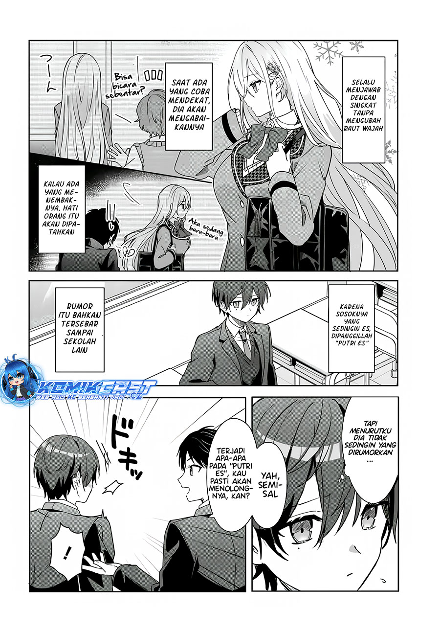 Takou no Koori Hime wo Chikan kara Tasuketara, Otomedachi kara Hajimeru Koto ni Narimashita Chapter 01.1 Gambar 14