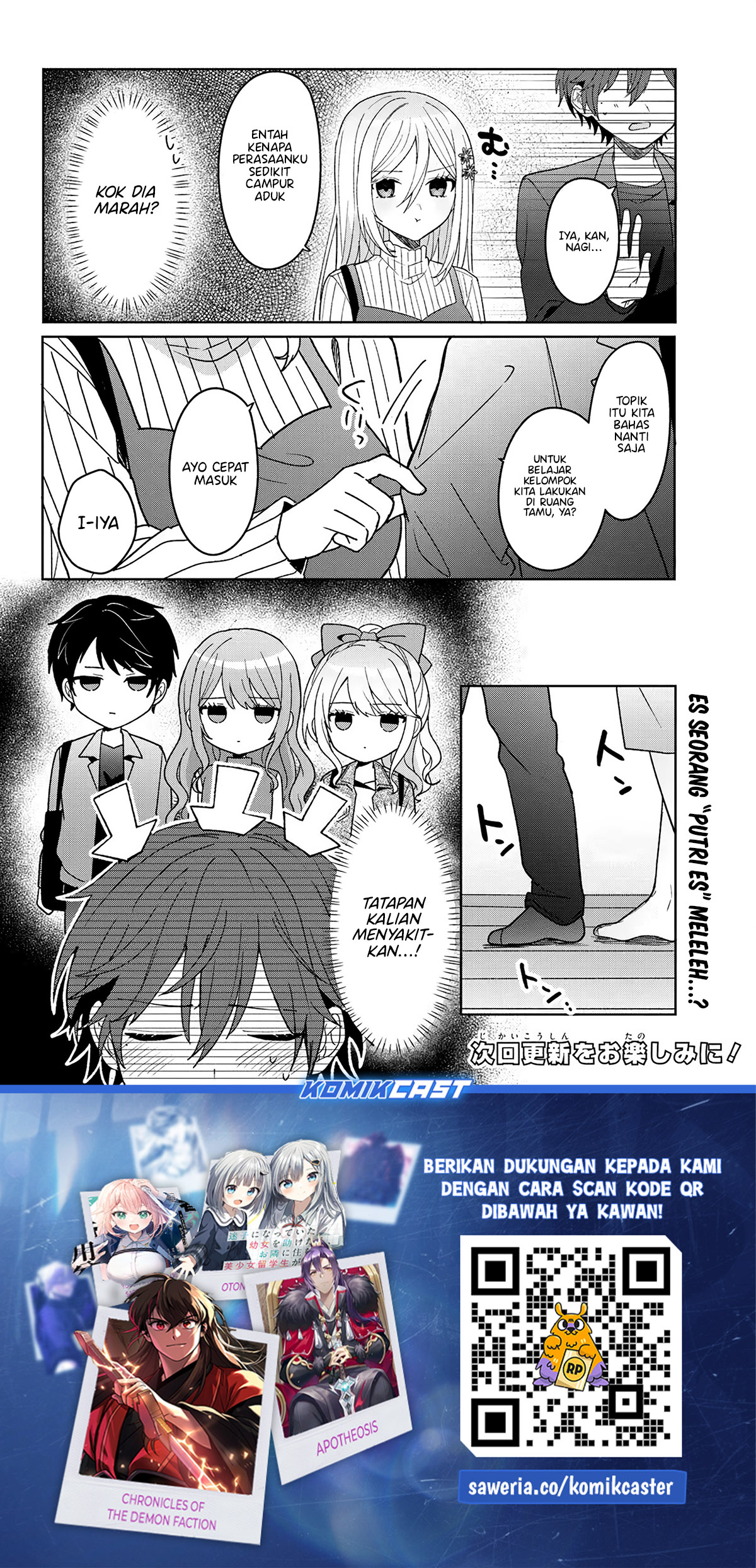 Takou no Koori Hime wo Chikan kara Tasuketara, Otomedachi kara Hajimeru Koto ni Narimashita Chapter 10.2 Gambar 14