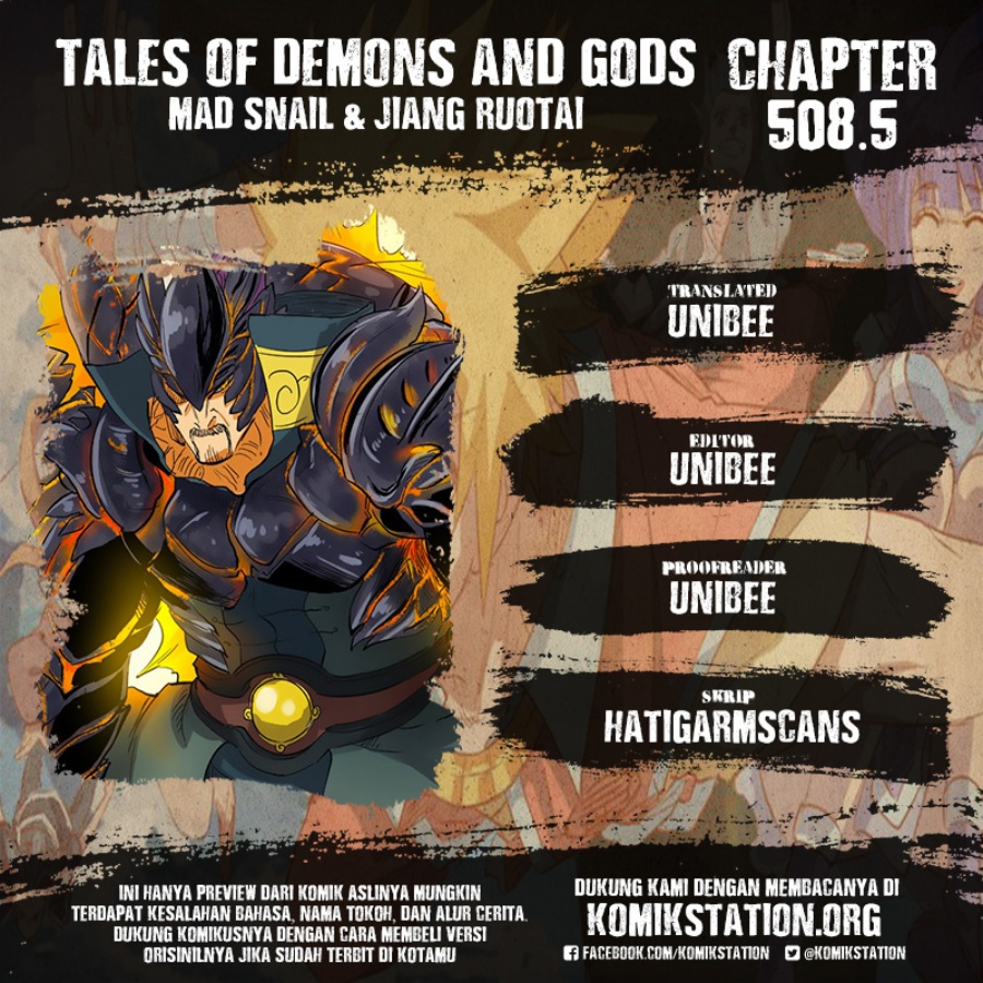Tales of Demons and Gods Chapter 508.5 Gambar 1