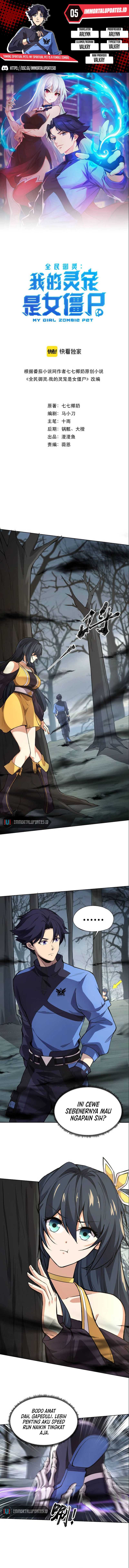 Taming Spiritual Pets: My Spiritual Pet is a Female Zombie Chapter 05 Gambar 1