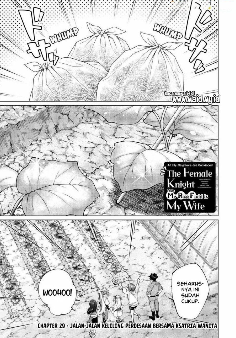 Tanbo de Hirotta Onna Kishi, Inaka de Ore no Yome da to Omowareteiru Chapter 29 Gambar 3