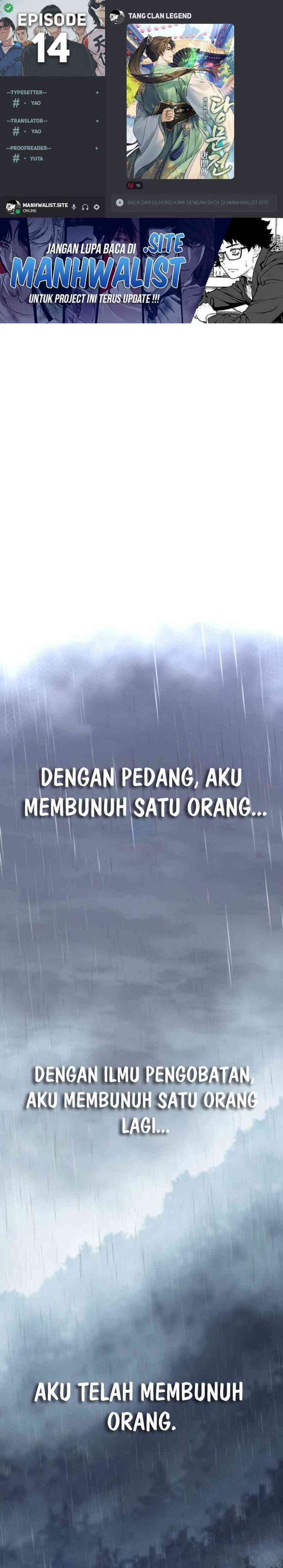 Tang Clan Legend Chapter 14 Gambar 1