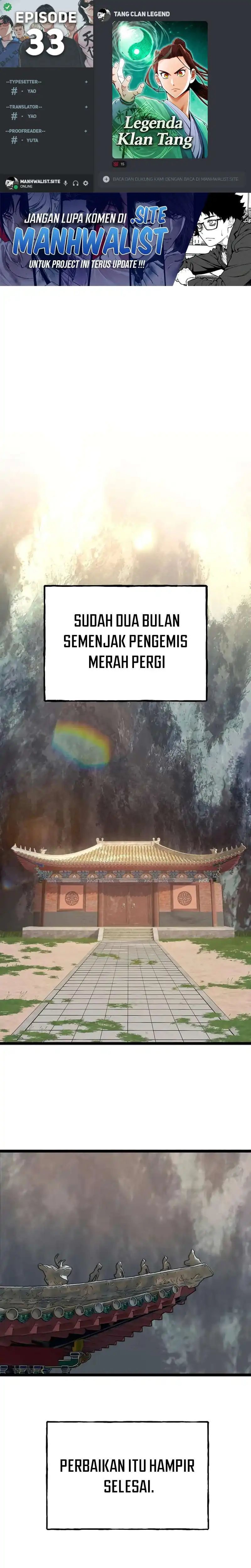 Tang Clan Legend Chapter 33 Gambar 1