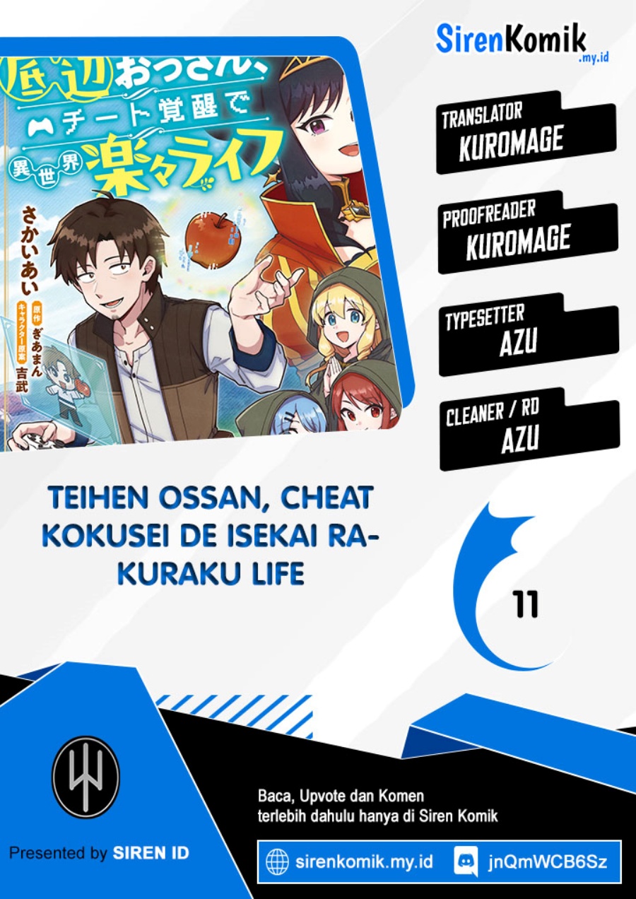Teihen Ossan, Cheat Kokusei de Isekai Rakuraku Life Chapter 11 Gambar 1