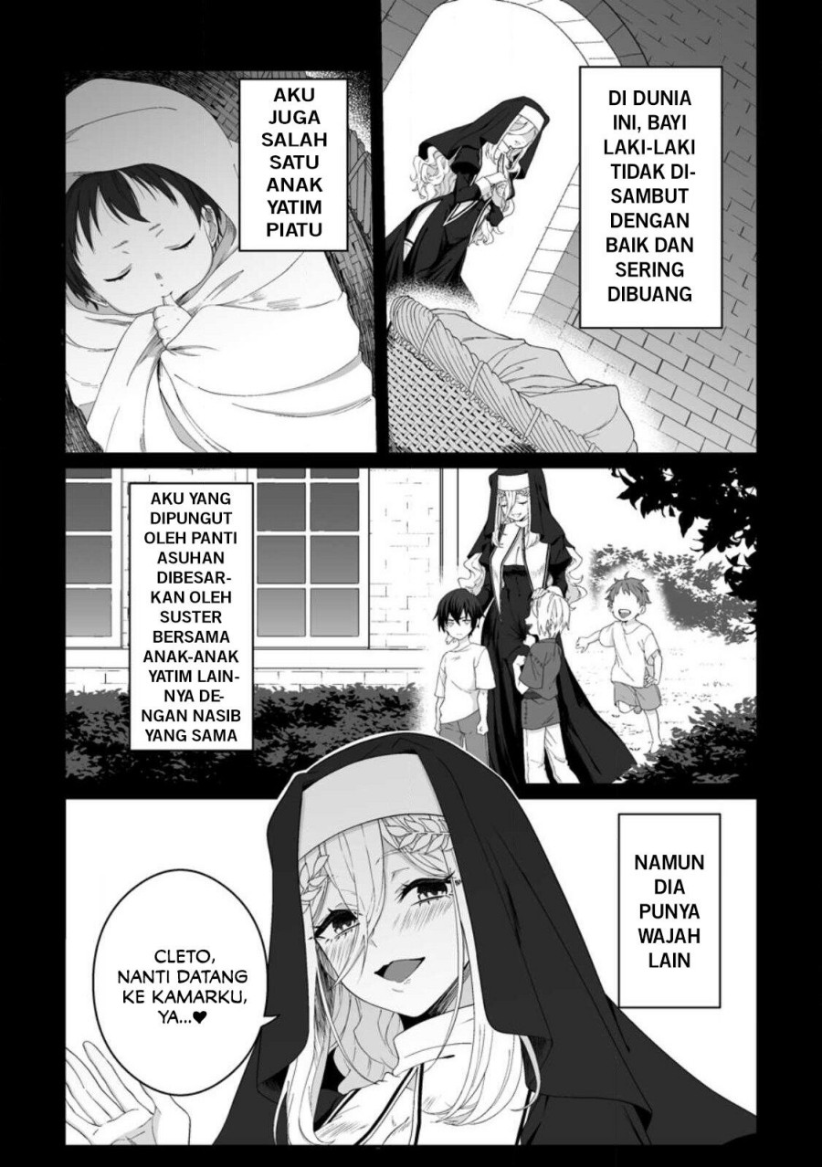 Teisou Gyakuten Sekai De Yuiitsu No Otoko Kishi No Ore, Onna Kishi Gakuen Ni Nyuugaku Shitara Nazeka Eiyou Atsukai Sareta ~Zetsurin Skill De Harem Musou~ Chapter 01 Gambar 4