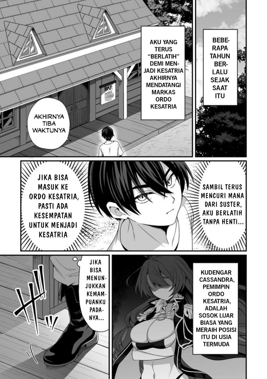 Teisou Gyakuten Sekai De Yuiitsu No Otoko Kishi No Ore, Onna Kishi Gakuen Ni Nyuugaku Shitara Nazeka Eiyou Atsukai Sareta ~Zetsurin Skill De Harem Musou~ Chapter 01 Gambar 7