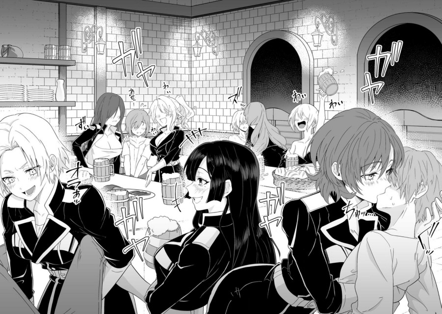 Teisou Gyakuten Sekai De Yuiitsu No Otoko Kishi No Ore, Onna Kishi Gakuen Ni Nyuugaku Shitara Nazeka Eiyou Atsukai Sareta ~Zetsurin Skill De Harem Musou~ Chapter 01 Gambar 8