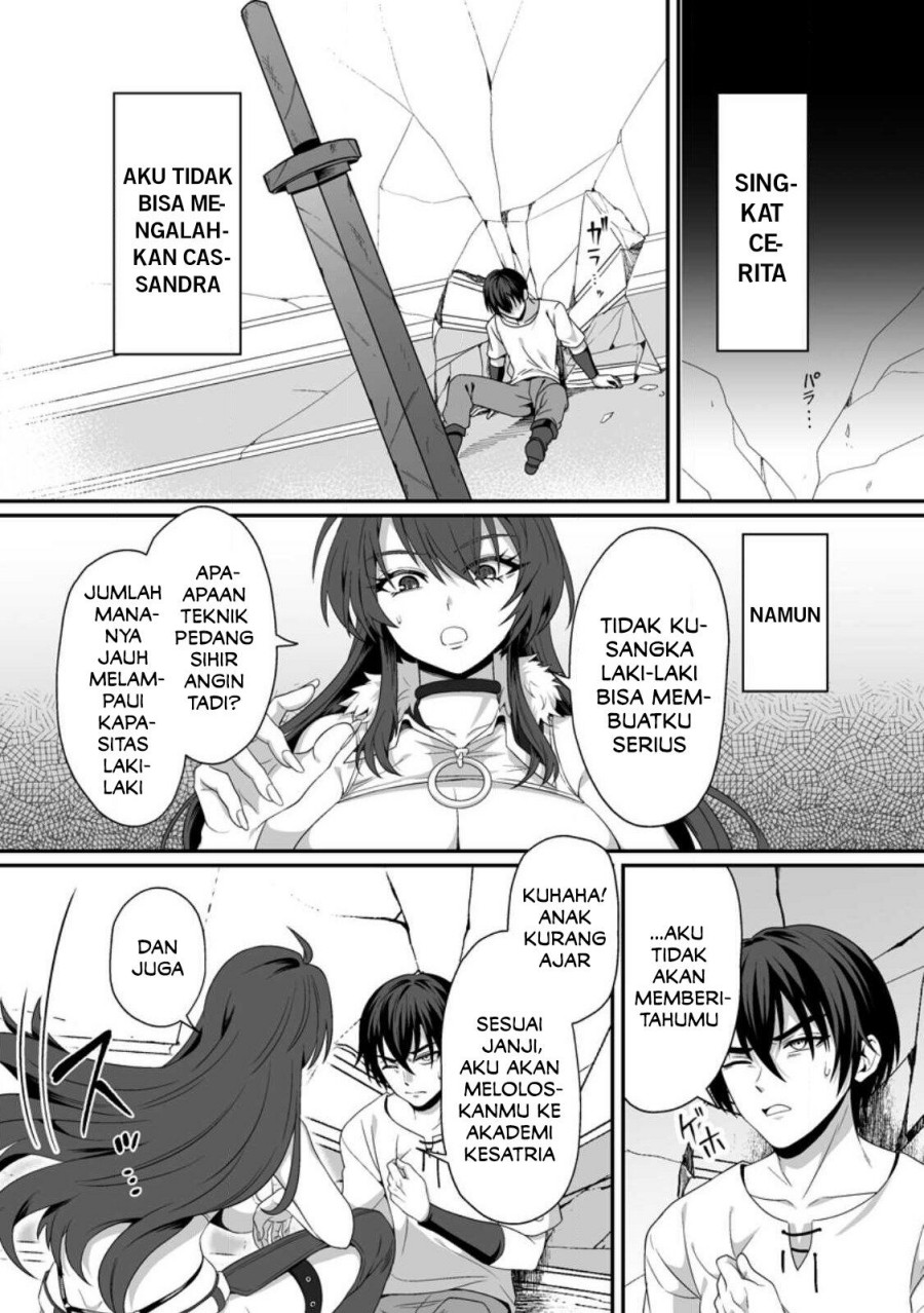 Teisou Gyakuten Sekai De Yuiitsu No Otoko Kishi No Ore, Onna Kishi Gakuen Ni Nyuugaku Shitara Nazeka Eiyou Atsukai Sareta ~Zetsurin Skill De Harem Musou~ Chapter 01 Gambar 23