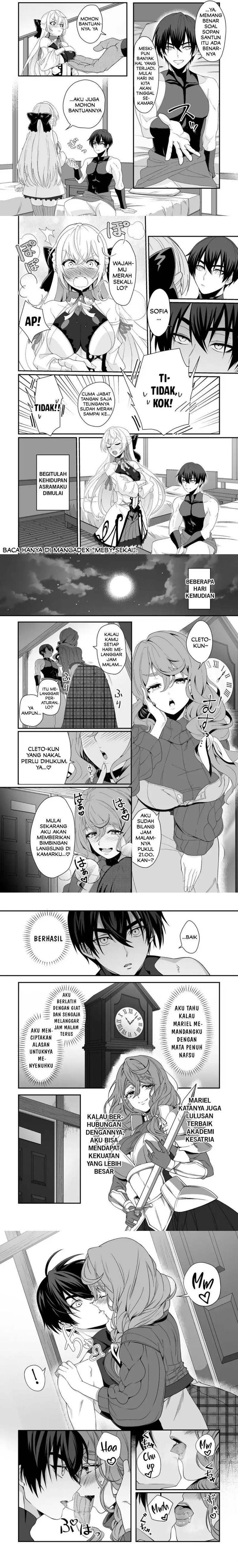 Teisou Gyakuten Sekai De Yuiitsu No Otoko Kishi No Ore, Onna Kishi Gakuen Ni Nyuugaku Shitara Nazeka Eiyou Atsukai Sareta ~Zetsurin Skill De Harem Musou~ Chapter 03 Gambar 4