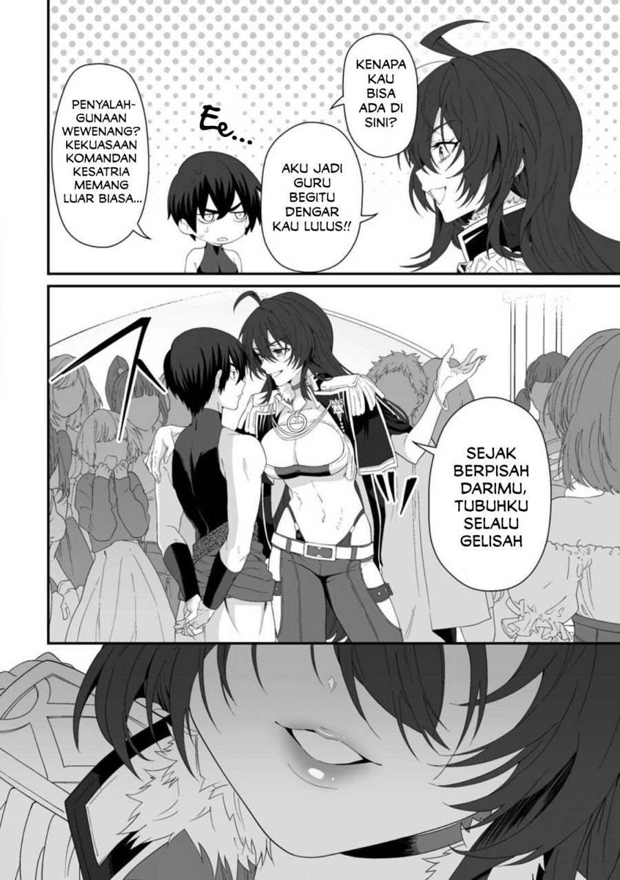 Teisou Gyakuten Sekai De Yuiitsu No Otoko Kishi No Ore, Onna Kishi Gakuen Ni Nyuugaku Shitara Nazeka Eiyou Atsukai Sareta ~Zetsurin Skill De Harem Musou~ Chapter 04.1 Gambar 9