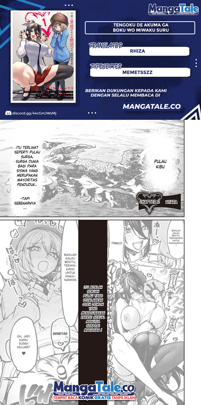 Tengoku De Akuma Ga Boku Wo Miwaku Suru Chapter 02 Gambar 1