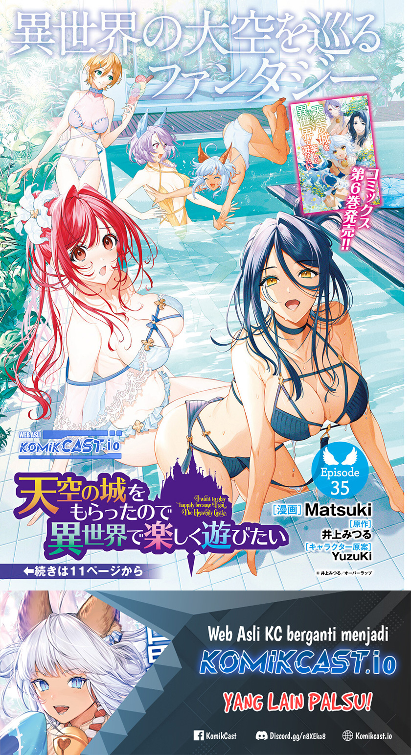 Tenkuu no Shiro o Moratta no de Isekai de Tanoshiku Asobitai Chapter 35 Gambar 2
