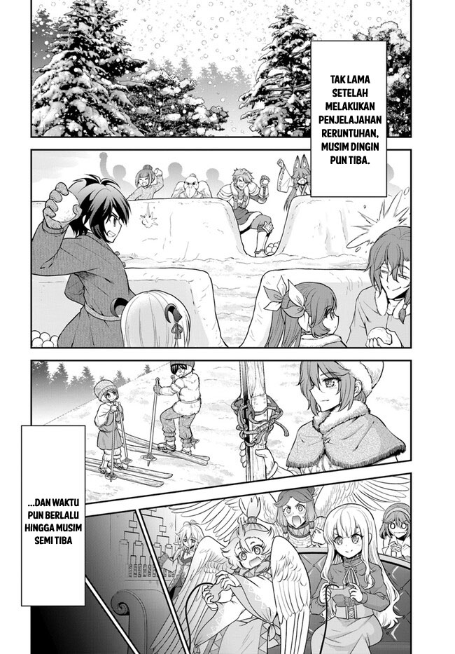 Tenohira Kaitaku Mura de Isekai Kenkokuki: Fueteku Yome-tachi to Nonbiri Mujintou Life Chapter 47 Gambar 5
