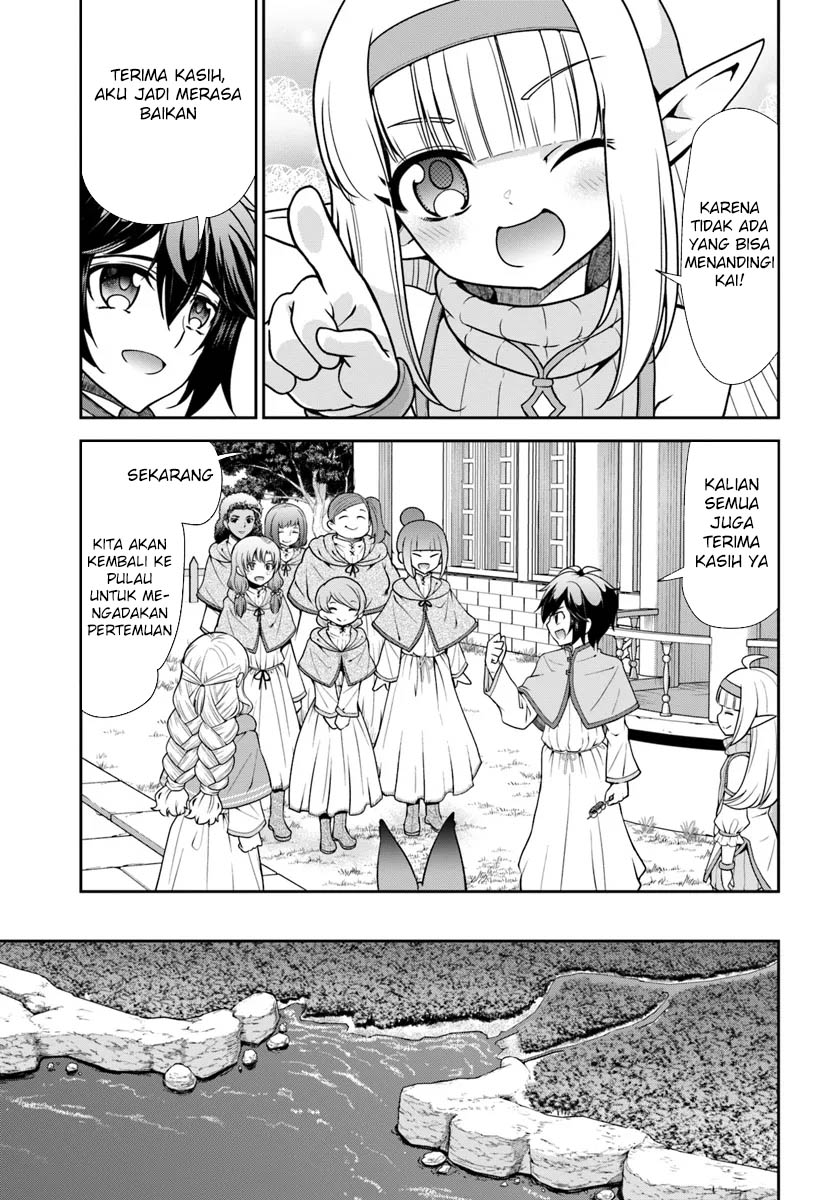 Tenohira Kaitaku Mura de Isekai Kenkokuki: Fueteku Yome-tachi to Nonbiri Mujintou Life Chapter 52 Gambar 12