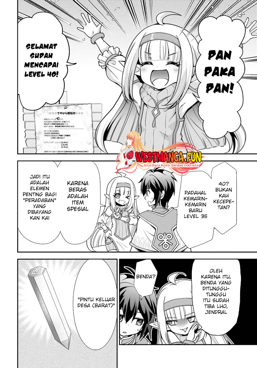 Tenohira Kaitaku Mura de Isekai Kenkokuki: Fueteku Yome-tachi to Nonbiri Mujintou Life Chapter 52 Gambar 25