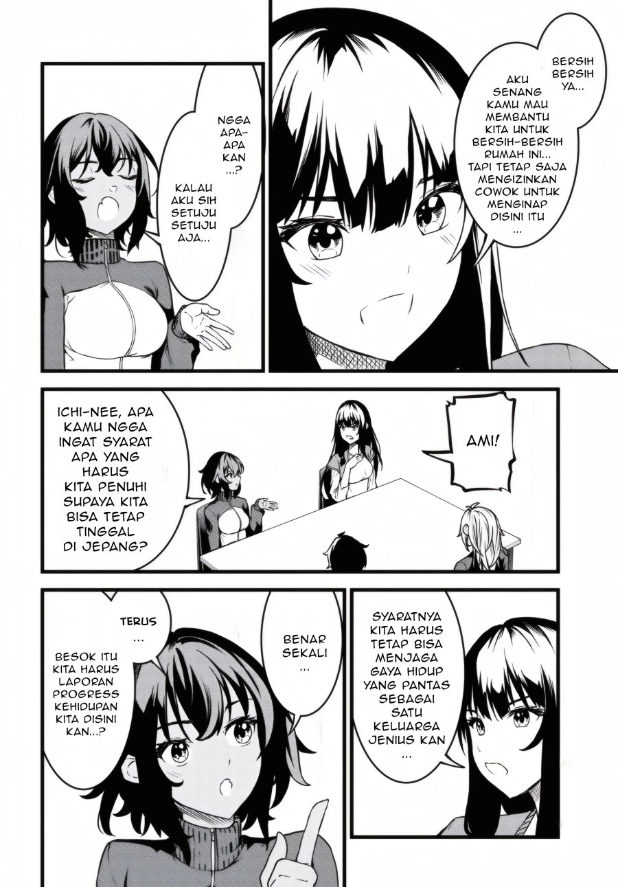 Tensai Bishoujo Sanshimai wa Isourou ni Dake Choro Kawaii Chapter 02 Gambar 11