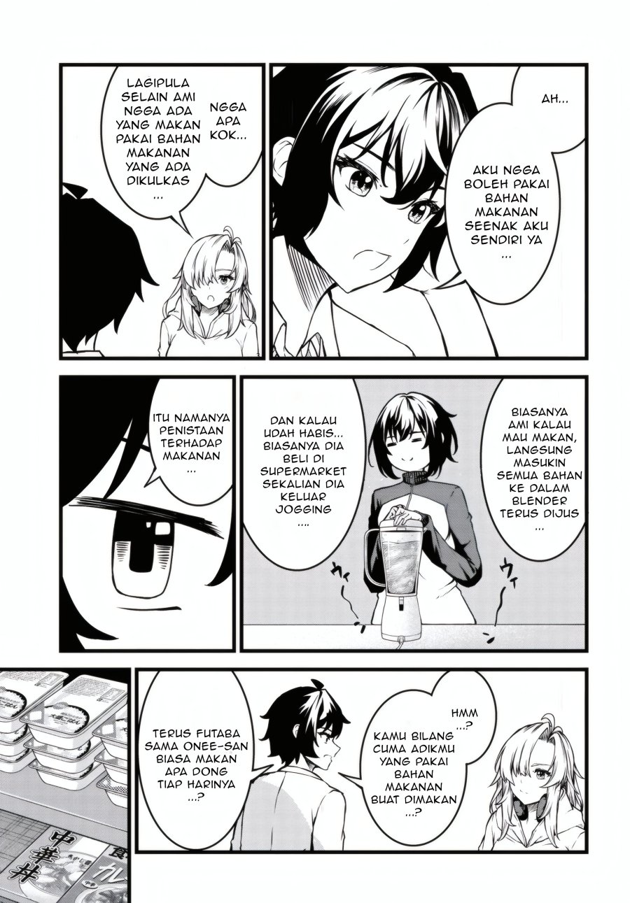 Tensai Bishoujo Sanshimai wa Isourou ni Dake Choro Kawaii Chapter 02 Gambar 24