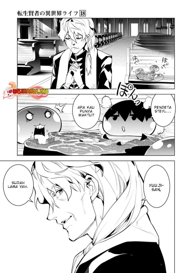 Tensei Kenja no Isekai Raifu ~Daini no Shokugyo wo Ete Sekai Saikyou ni Narimashita Chapter 54.1 Gambar 10