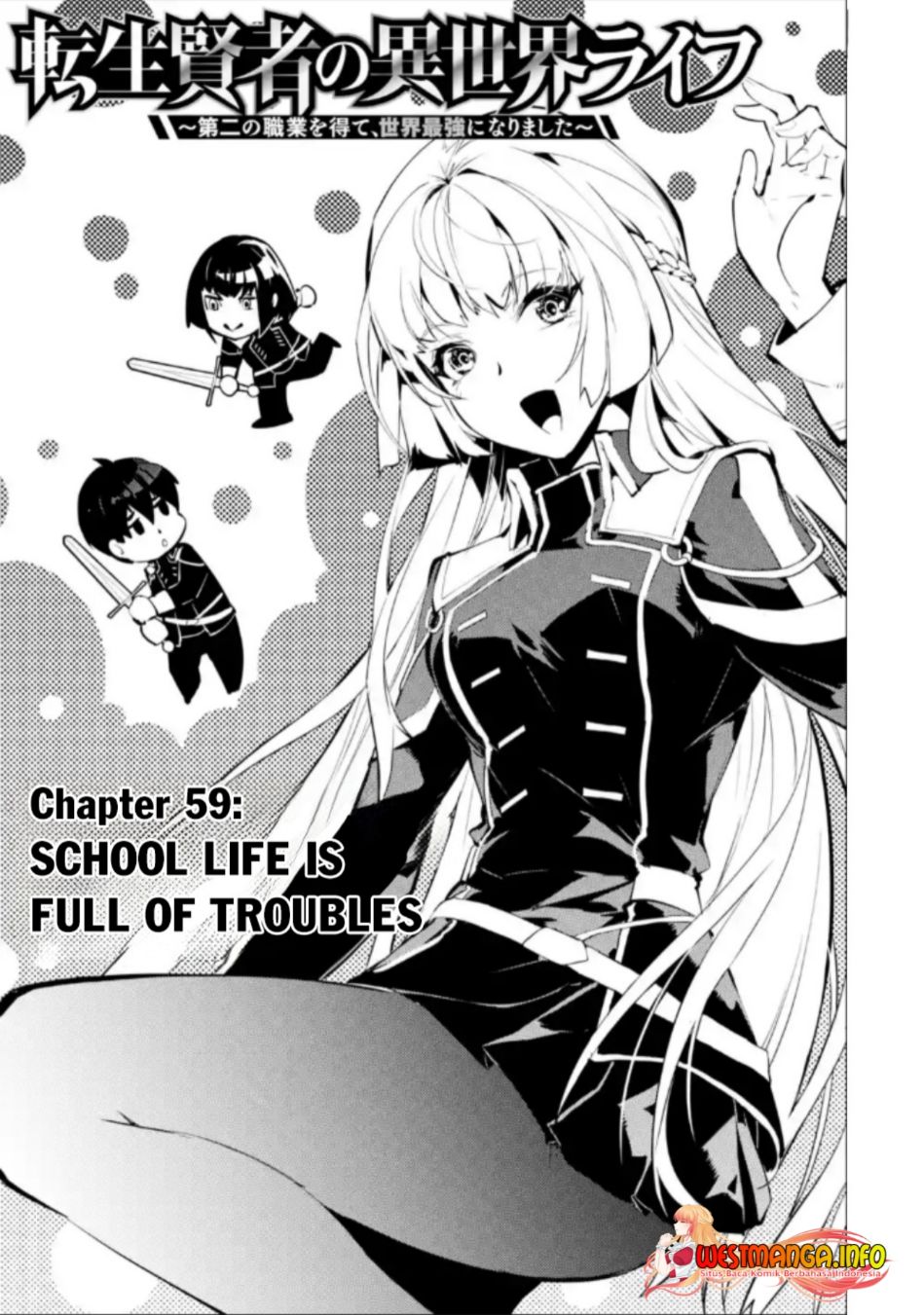 Tensei Kenja no Isekai Raifu ~Daini no Shokugyo wo Ete Sekai Saikyou ni Narimashita Chapter 59.1 Gambar 3