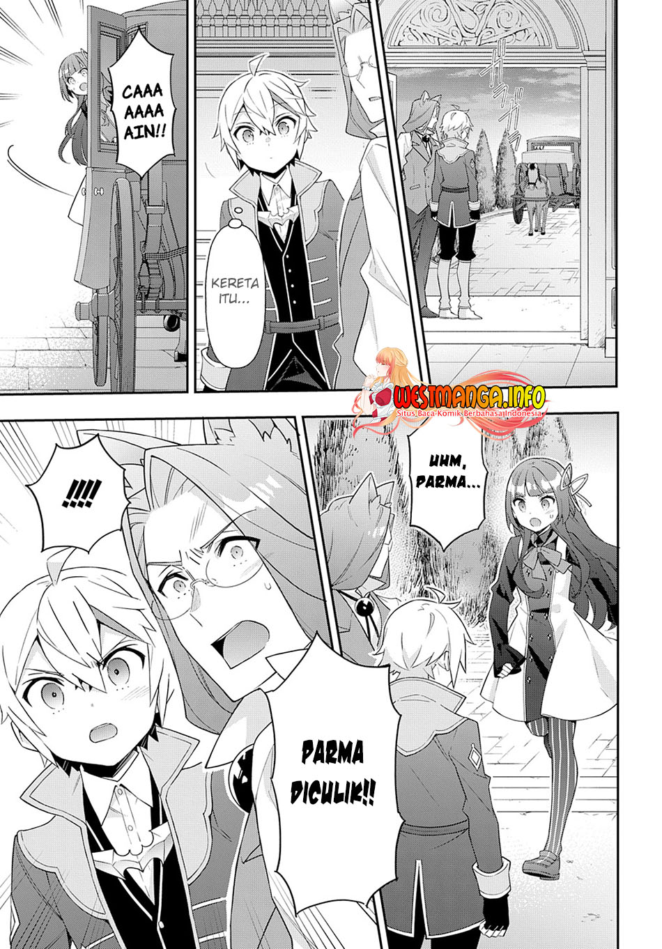 Tensei Kizoku no Isekai Boukenroku ~Jichou wo Shiranai Kamigami no Shit Chapter 53.1 Gambar 12