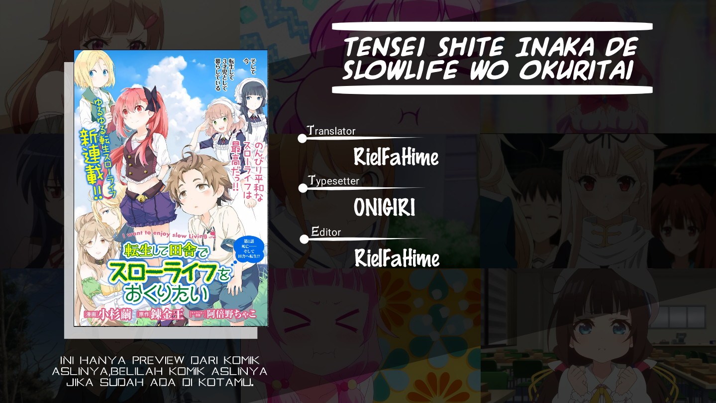 Tensei Shite Inaka de slowlife wo Okuritai Chapter 01 Gambar 1