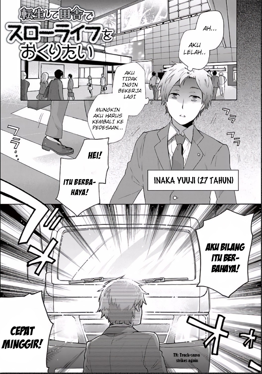 Tensei Shite Inaka de slowlife wo Okuritai Chapter 01 Gambar 2