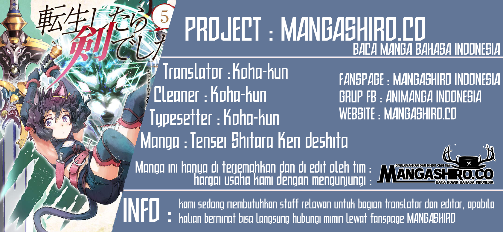 Tensei Shitara Ken Deshita Chapter 38 Gambar 1