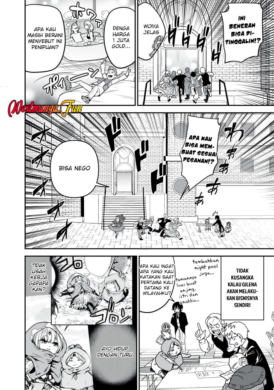 Tensei Kizoku no Bannou Kaitaku Kara ~”Kakudai & Shukushou” Sukiru o Tsukatte Itara Saikyou Ryouchi ni Narimashita~ Chapter 38 Gambar 8