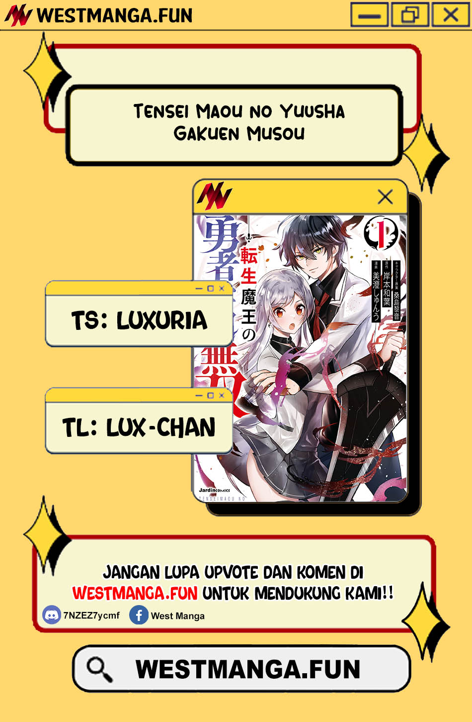 Tensei Maou no Yuusha Gakuen Musou Chapter 06 Gambar 2