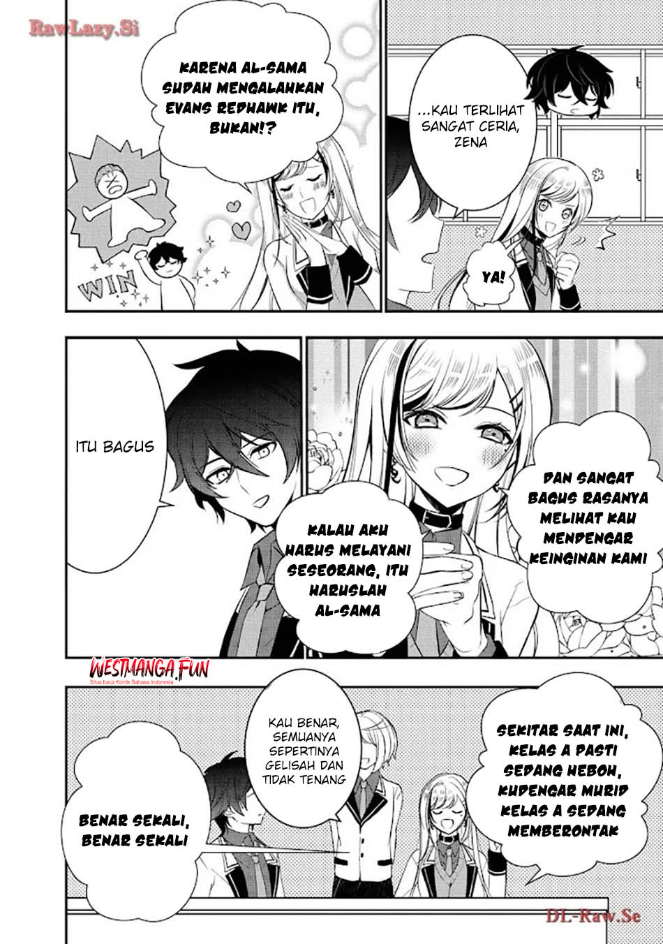 Tensei Maou no Yuusha Gakuen Musou Chapter 06 Gambar 6