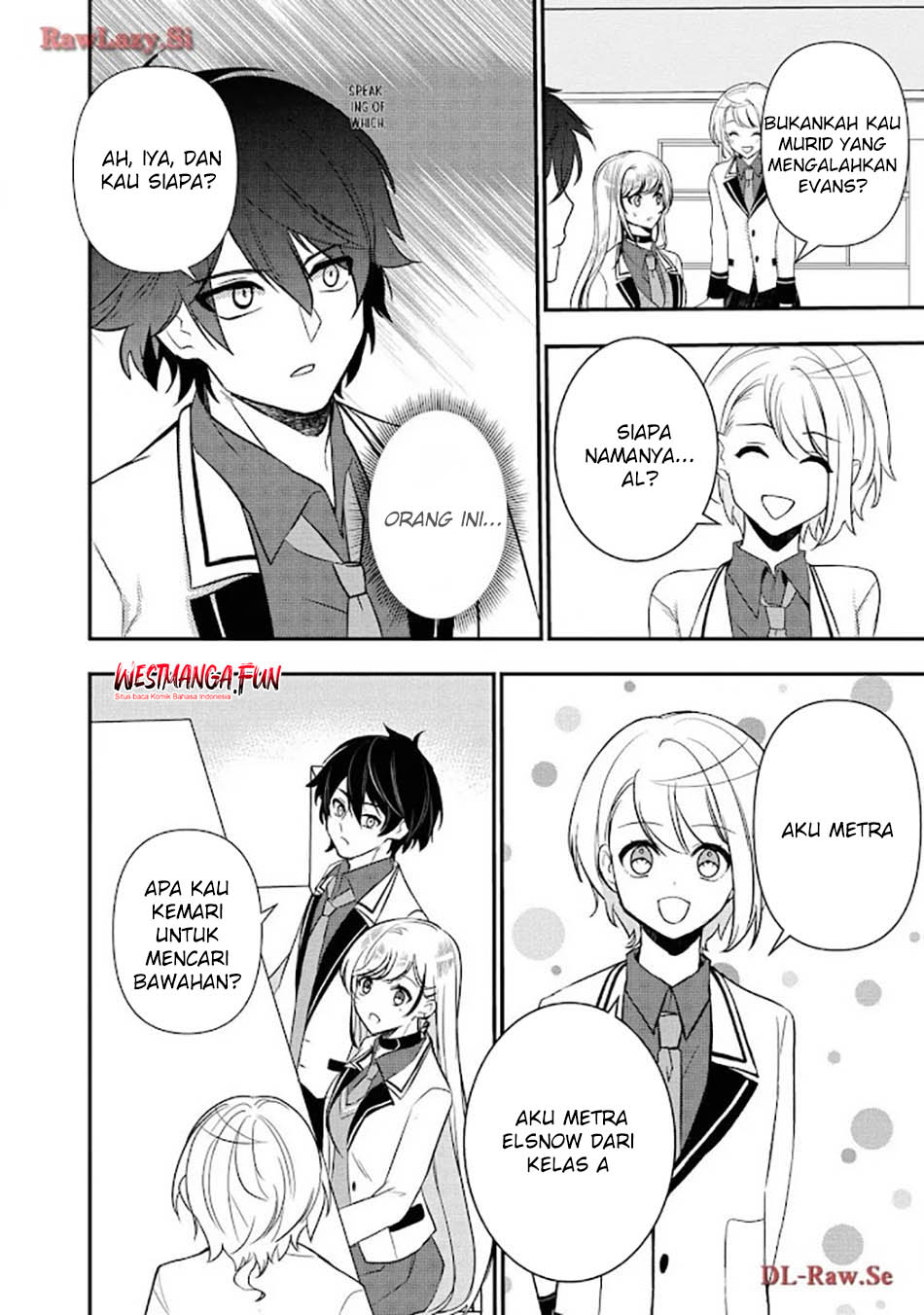Tensei Maou no Yuusha Gakuen Musou Chapter 06 Gambar 8