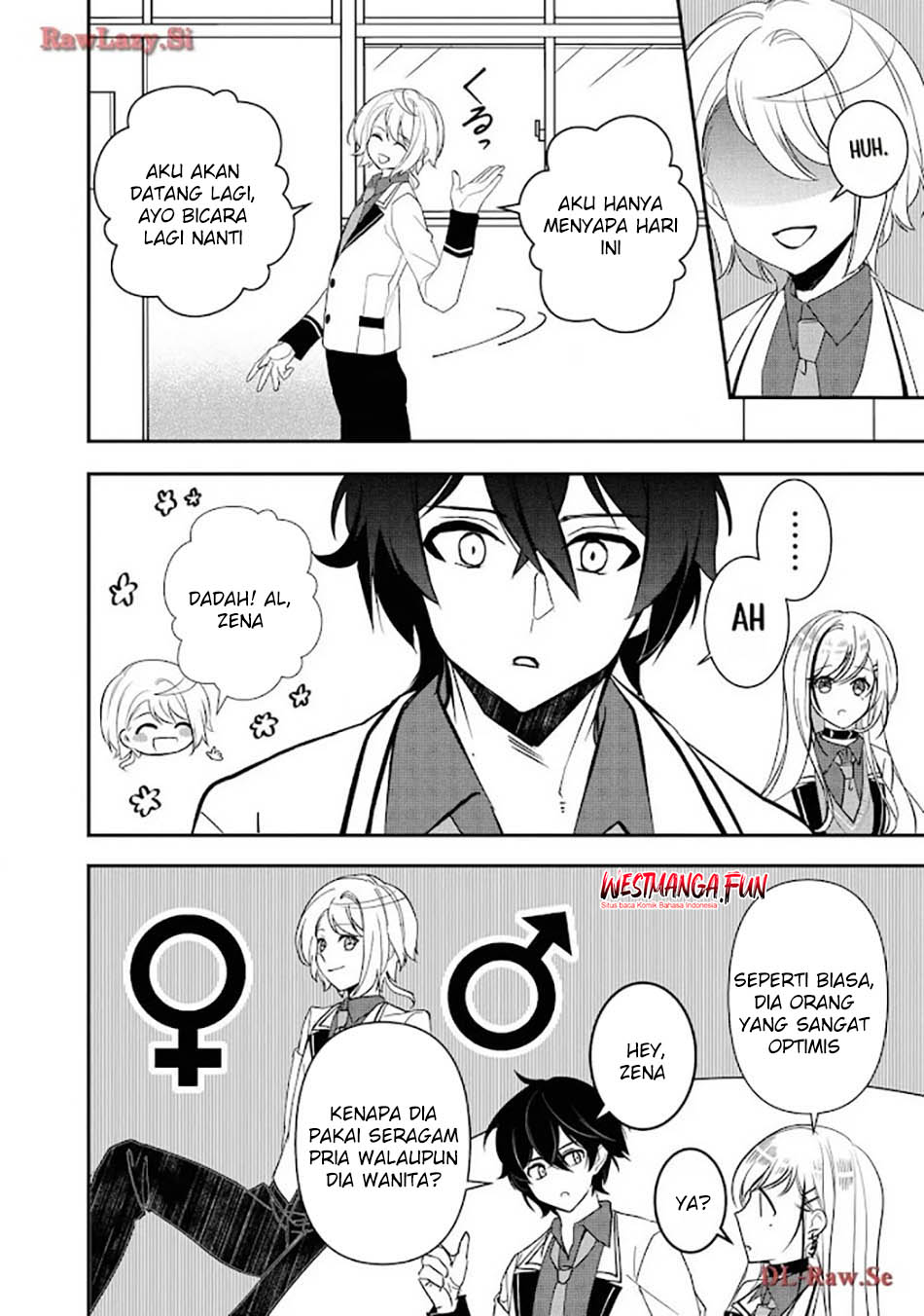 Tensei Maou no Yuusha Gakuen Musou Chapter 06 Gambar 10