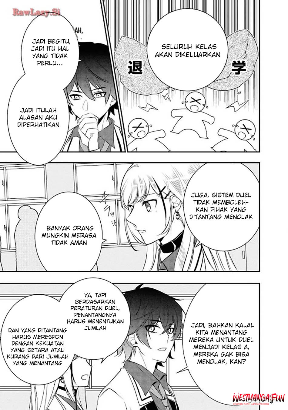 Tensei Maou no Yuusha Gakuen Musou Chapter 06 Gambar 17